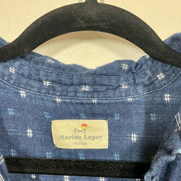 Marine Layer Dresses Marine Layer Juniper Double Cloth Cotton Gauze